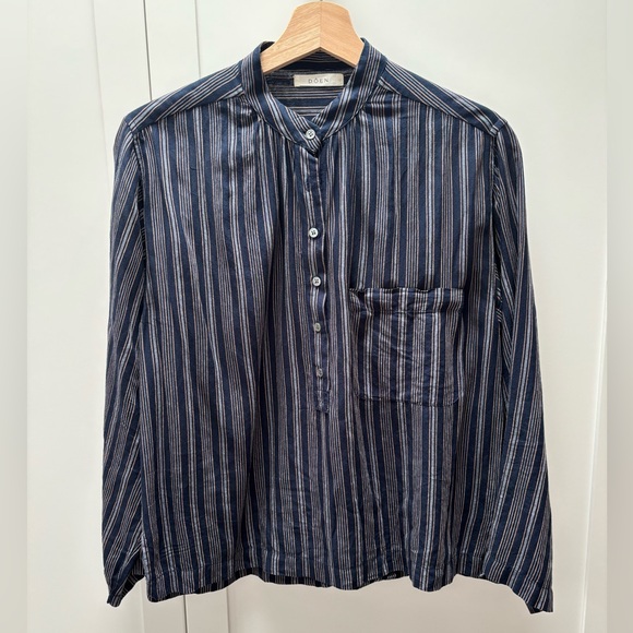 Doen Oakley Top in Sorrento Stripe - Picture 3 of 12